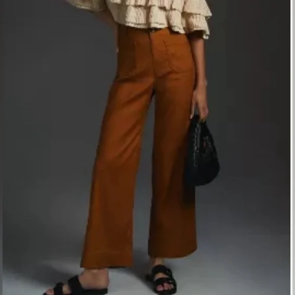 Maeve Colette Linen Pants - Picture 1 of 3